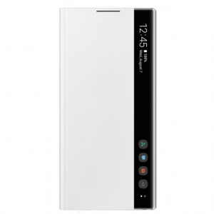 Оригинальный умный чехол-книжка для Samsung Galaxy Note 10 (N970) – Белый / White