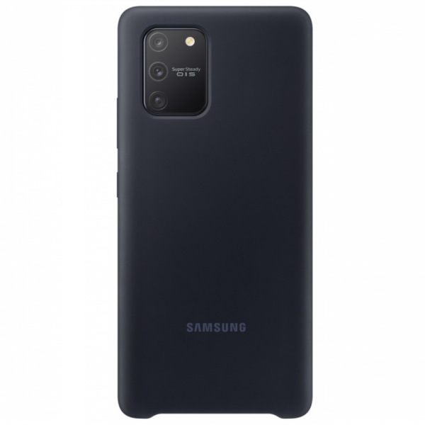 Чохол Silicone Cover для Samsung Galaxy S10 lite G770F Чорний / Black