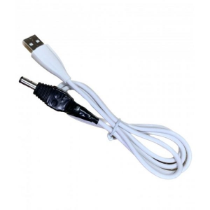 Кабель USB to DC преобразователь 5V-9V (питание от повербанка) – White