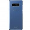 Оригинальный прозрачный силиконовый чехол Transparent для Samsung Galaxy Note 8 – Синий / Blue