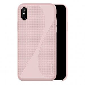 Силиконовый чехол TPU Nillkin Flex для Iphone X / XS – Розовый / Pink
