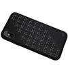Кожаный PU чехол Nillkin Star для Iphone X / XS – Черный / Black 155086