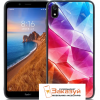 Чохол 3D DeFabric Diamond в ромбах для Xiaomi Redmi 7A Кольоровий