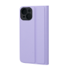 Чехол-книжка FIBRA Flip Case с визитницей для Iphone 14 – Light Purple 157235