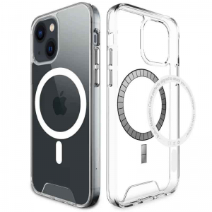 Прозрачный чехол Space Case с MagSafe для Iphone 13