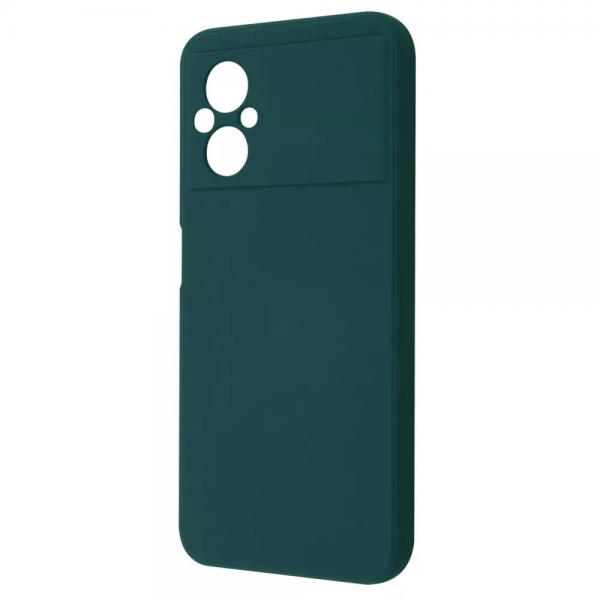 Чехол WAVE Colorful Case с микрофиброй для Xiaomi Poco M5 – Forest green