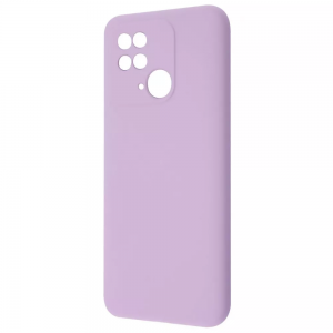 Чехол WAVE Colorful Case с микрофиброй для Xiaomi Redmi 10C / Poco C40 – Black currant