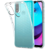 Прозрачный силиконовый TPU чехол Epic Transparent (1.5мм) для Motorola Moto E20