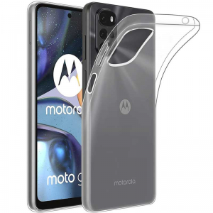 Прозрачный силиконовый TPU чехол Epic Transparent (1.5мм) для Motorola Moto G22