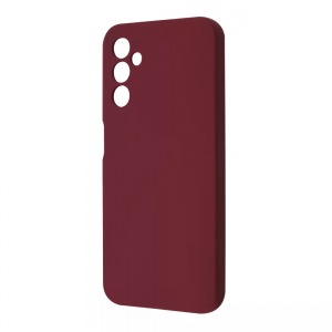 Чехол Silicone Case WAVE Full с микрофиброй для Samsung Galaxy A14 / M14 – Plum