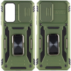 Протиударний чохол Camsh Army Ring для Xiaomi Redmi 10 Оливковий / Army Green