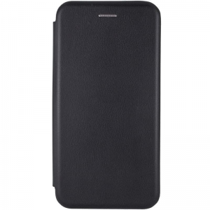 Кожаный чехол-книжка 360 с визитницей для Samsung Galaxy A13 – Черный