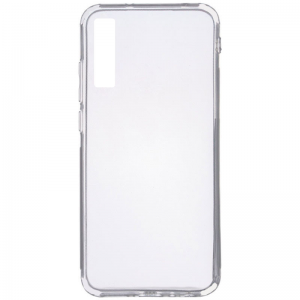 Прозрачный силиконовый TPU чехол Epic Transparent (1.5мм) для Samsung Galaxy A7 2018 (A750)