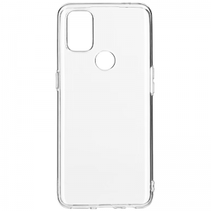 Прозрачный силиконовый TPU чехол Epic Transparent (1.5мм) для OnePlus Nord N10