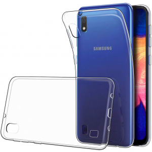 Прозрачный силиконовый TPU чехол Epic Transparent (1.5мм) для Samsung Galaxy A10