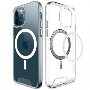 Прозрачный чехол Space Case с MagSafe для Iphone 13 Pro Max