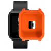 Матовый силиконовый TPU чехол (бампер) Smart Band для Amazfit Bip – Оранжевый