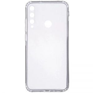 Прозрачный силиконовый TPU чехол Epic Transparent (1.5мм) с защитой камеры для Huawei P40 Lite E / Y7P (2020)