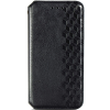 Кожаный чехол-книжка GETMAN Cubic для Samsung Galaxy M14 / A14 – Черный