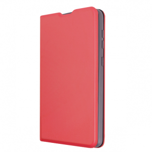 Чехол-книжка FIBRA Flip Case с визитницей для Xiaomi Redmi 10 – Красный