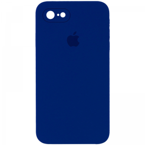 Защитный чехол Silicone Cover 360 Square Full для Iphone 6 / 6s – Синий / Deep navy