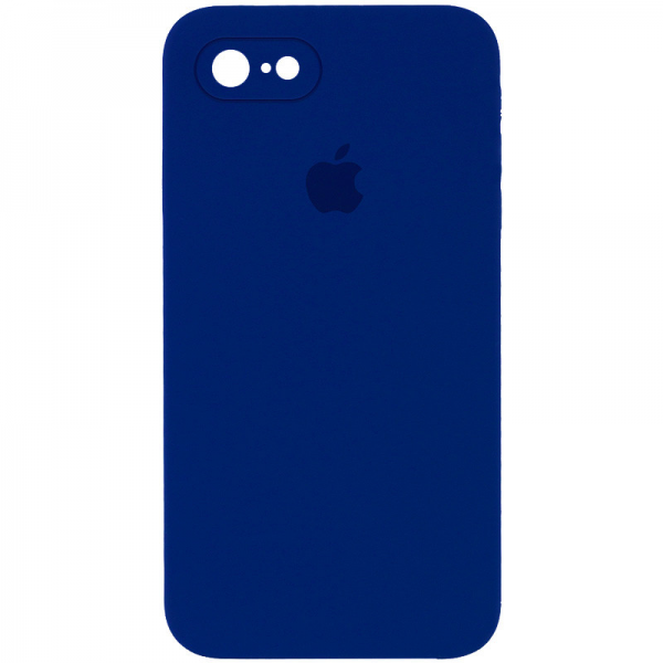 Чохол Silicone Case Square для Iphone 6 / 6s Синій / Deep navy