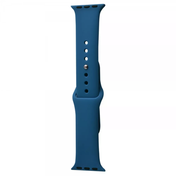 Ремешок силиконовый Sport Band для Apple Watch 38 mm / 40 mm / 41 mm (S) – Blue cobalt