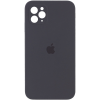 Чохол Silicone Case Square для Iphone 11 Pro Сірий / Dark Gray