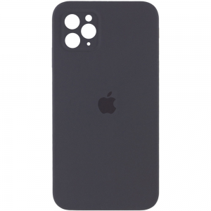 Защитный чехол Silicone Cover 360 Square Full для Iphone 11 Pro Max – Серый / Dark Gray