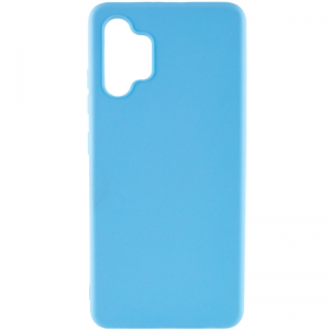 Матовый силиконовый TPU чехол на Samsung Galaxy A54 5G – Голубой