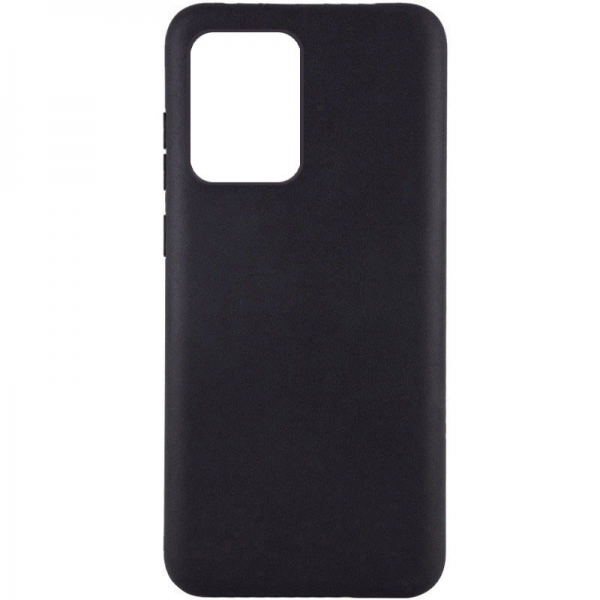 Матовый силиконовый TPU чехол для Samsung Galaxy A14 / M14 – Черный