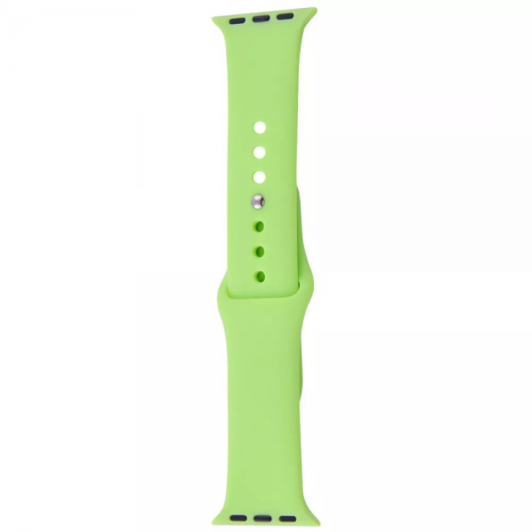 Ремешок силиконовый Sport Band для Apple Watch 38 mm / 40 mm / 41 mm (S) – Lime green