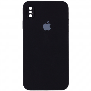 Защитный чехол Silicone Cover 360 Square Full для Iphone XS Max – Черный / Black