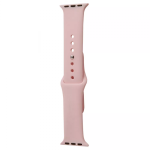 Ремешок силиконовый Sport Band для Apple Watch 38 mm / 40 mm / 41 mm (S) – Pink sand