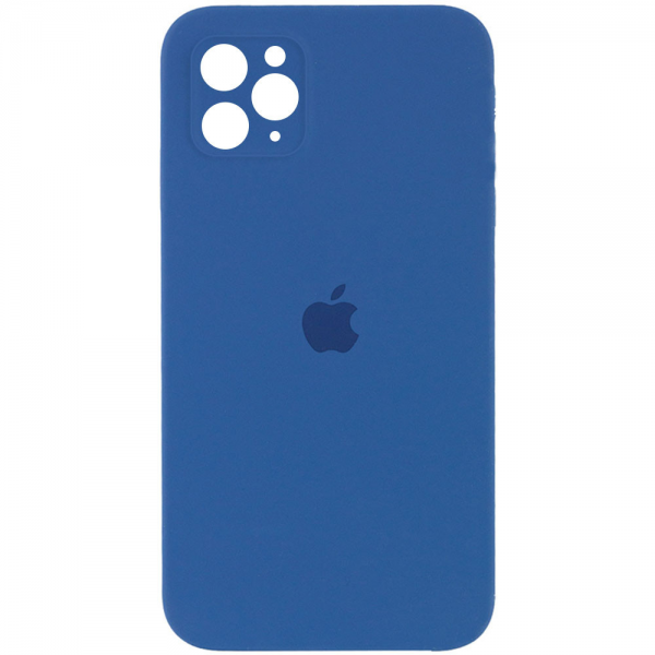 Чохол Silicone Case Square для Iphone 11 Pro Max Синій / Navy blue