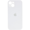 Оригинальный чехол Silicone Case Full Camera Protective с микрофиброй для Iphone 13 – Белый / White
