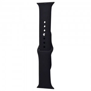 Ремешок силиконовый Sport Band для Apple Watch 38 mm / 40 mm / 41 mm (S) – Black