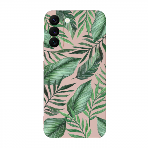 Чехол WAVE Floral Case с цветочным принтом для Samsung Galaxy S21 FE – Зелень