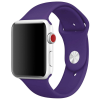 Ремешок силиконовый Sport Band для Apple Watch 38 mm / 40 mm / 41 mm (S) – Ultra violet