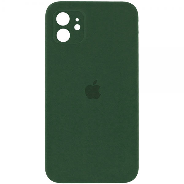 Чохол Silicone Case Square для Iphone 11 Зелений / Cyprus Green