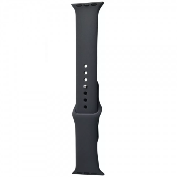 Ремешок силиконовый Sport Band для Apple Watch 38 mm / 40 mm / 41 mm (S) – Сharcoal gray