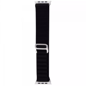 Ремешок силиконовый Alpine Loop для Apple Watch 42 mm / 44 mm / 45 mm / 49 mm – Black