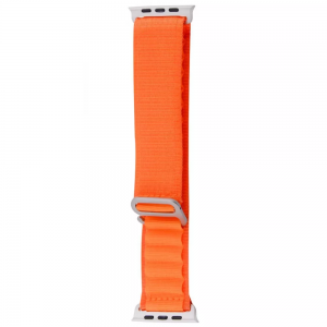 Ремешок силиконовый Alpine Loop для Apple Watch 38 mm / 40 mm / 41 mm – Orange