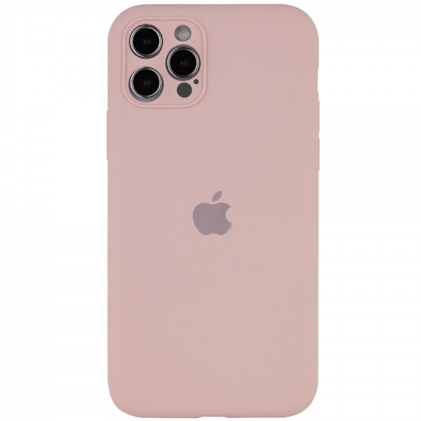 Чохол Silicone Case з захистом камери для Iphone 13 Pro Рожевий / Pink Sand