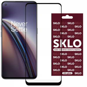 Защитное стекло 3D / 5D Premium SKLO Full Glue на весь экран для OnePlus Ace 5G – Black