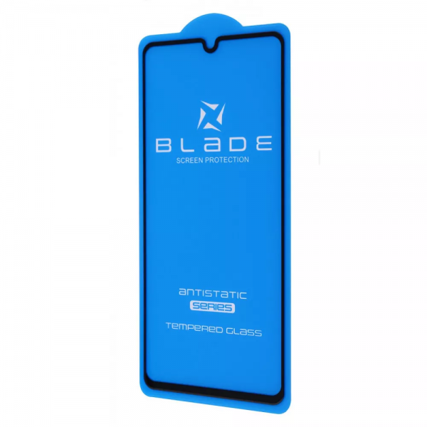 Защитное стекло 3D (5D) Blade ANTISTATIC Series Glass Full Glue на весь экран для Samsung Galaxy A31 / A32 / A22 / M32 – Black