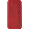 Кожаный чехол-книжка GETMAN Cubic для Xiaomi Redmi Note 11 Pro / 11 Pro 5G / 12 Pro – Красный