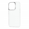 Прозрачный чехол Apex Capsule с подставкой на камере для Iphone 13 Pro / 14 Pro – Silver