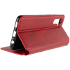 Кожаный чехол-книжка GETMAN Cubic для Samsung Galaxy M14 / A14 – Красный 161869
