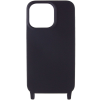 Защитный чехол TPU California с двумя шнурками для Iphone 12 Pro / 12 – Черный 160222